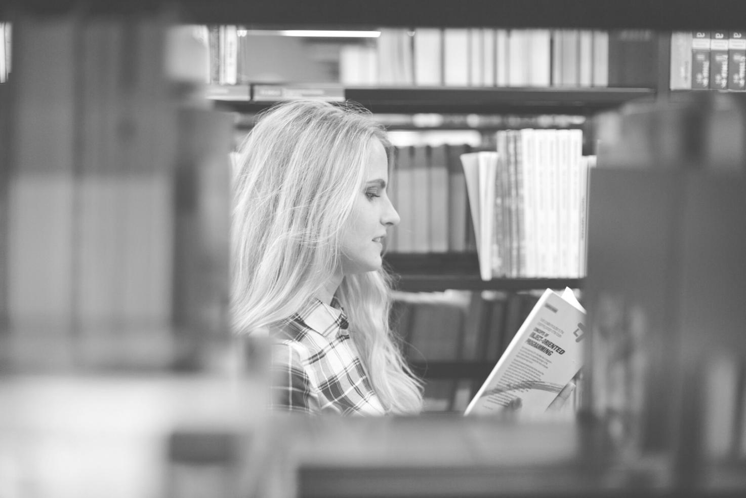 Business professional reviewing financial reports and analytics